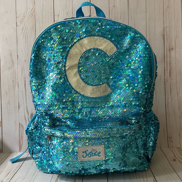 Justice sequin backpack - Picture 14 of 15